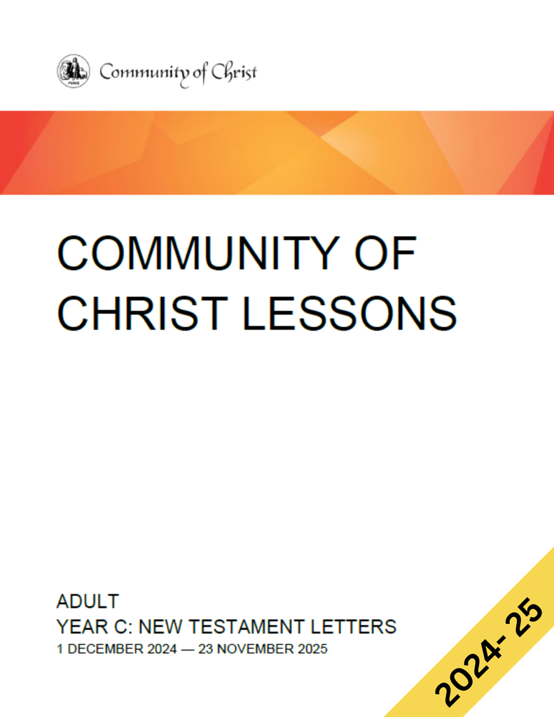 Community of Christ Lessons Year C Adult New Testament Letters (PDF Download)