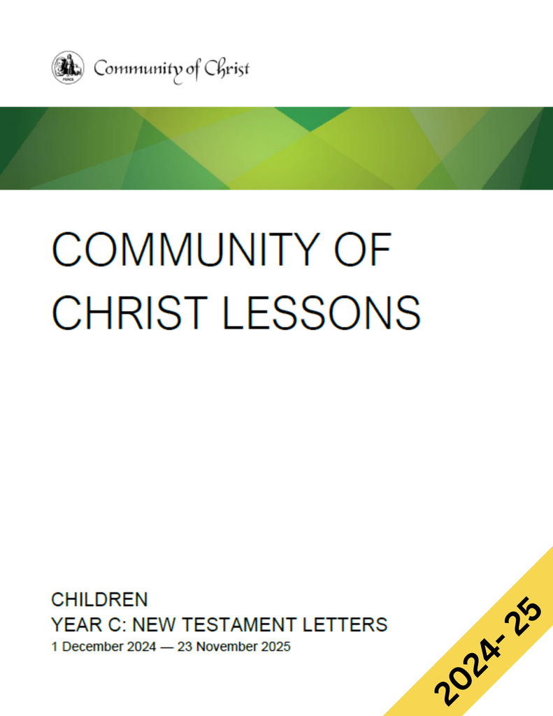 Community of Christ Lessons Year C Children New Testament Letters (PDF Download)
