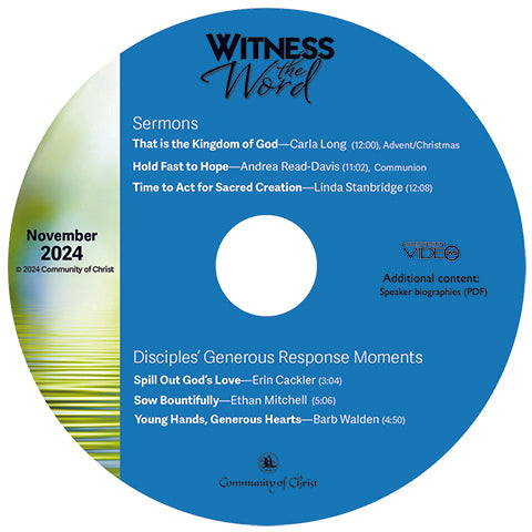"Witness the Word" 2024-3 (November) - DVD