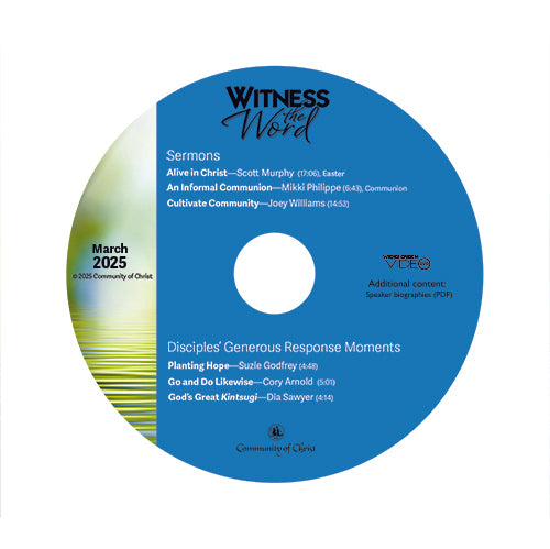 "Witness the Word" 2025-1 (March) - DVD