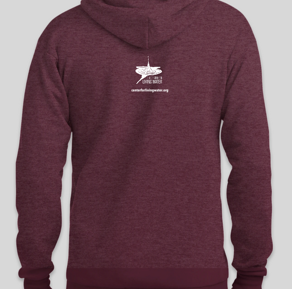 Sacred Pulse Maroon Sweatshirt
