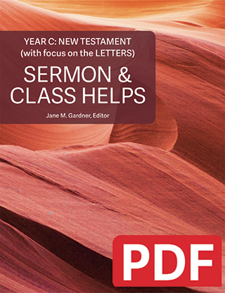 Sermon & Class Helps, Year C: The Letters (PDF Download)