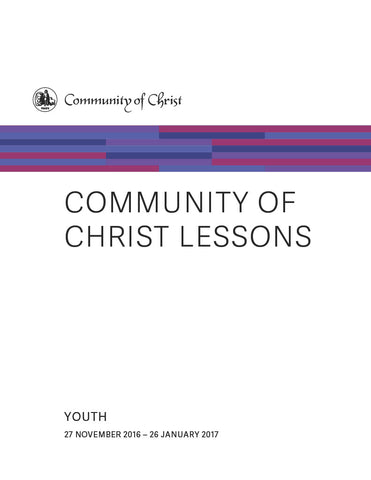 Community of Christ Lessons Year A Youth New Testament (PDF Download)