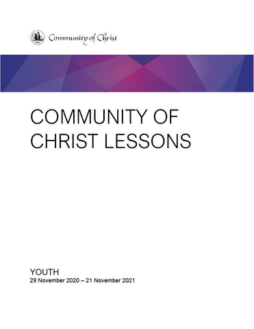 Community of Christ Lessons Year B Youth Old Testament (PDF Download)