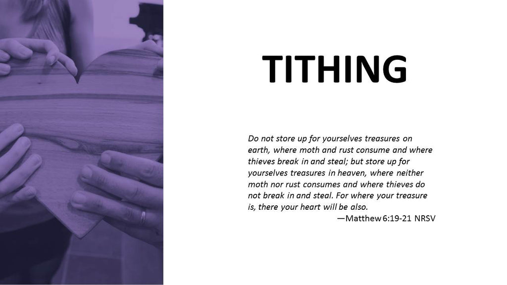 Tithing Brochure Presentation (Powerpoint)