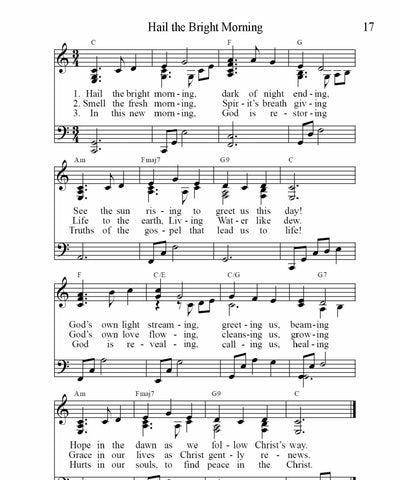 Hail the Bright Morning Sheet Music (PDF Download)
