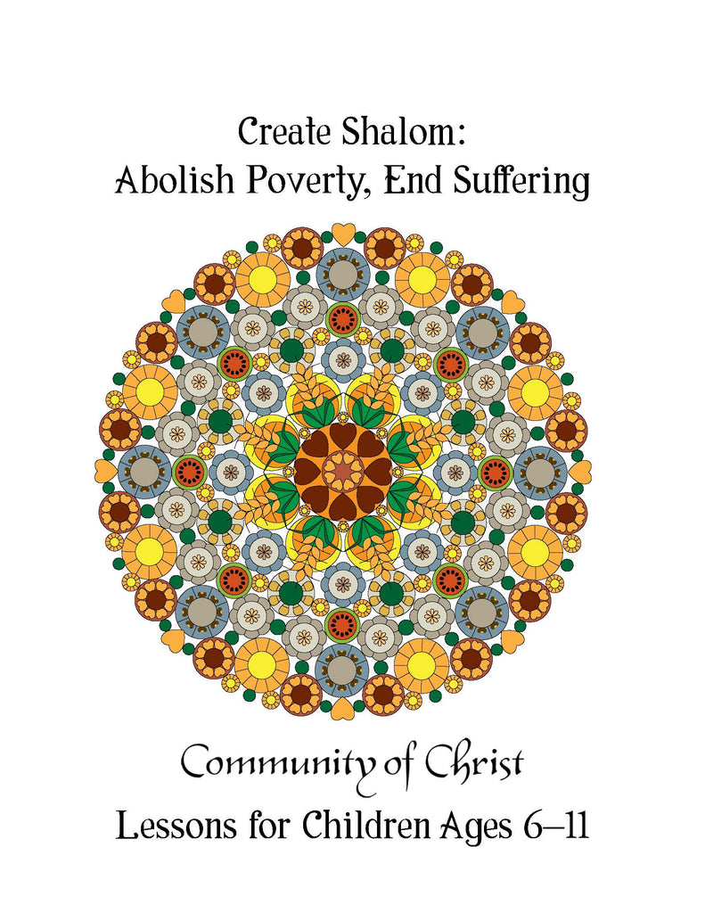 Create Shalom: Lessons for Children (PDF Download)