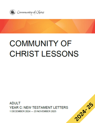 Community of Christ Lessons Year C Adult New Testament Letters (PDF Download)