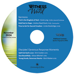 "Witness the Word" 2024-3 (November) - DVD