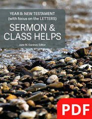 Sermon & Class Helps Year B: The Letters (PDF Download)