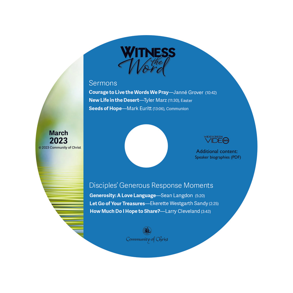 "Witness the Word" 2023-1 (March) - DVD