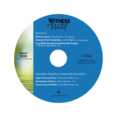 "Witness the Word" 2024-1 (March) - DVD