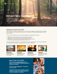 When We Gather: Easter and Pentecost 2026
