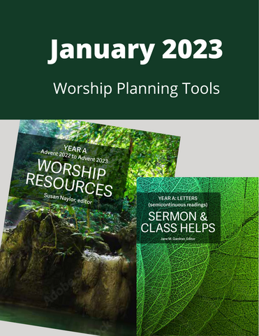 January 2023 Worship Planning (Year A)