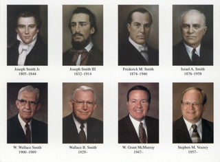 Postcard - Church Presidents