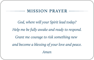 Mission Prayer Cards