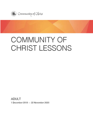 Community of Christ Lessons Year A Adult Old Testament (PDF Download)