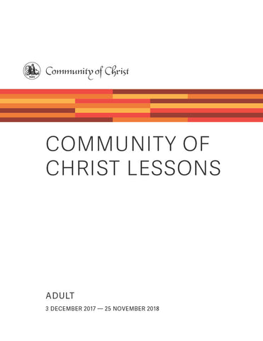 Community of Christ Lessons Year B Adult New Testament (PDF Download)