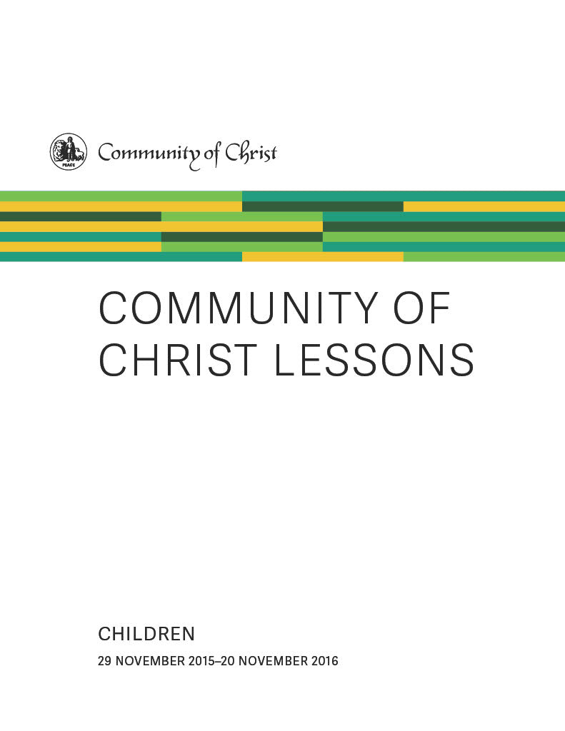 Community of Christ Lessons Year C Children New Testament (PDF Download)