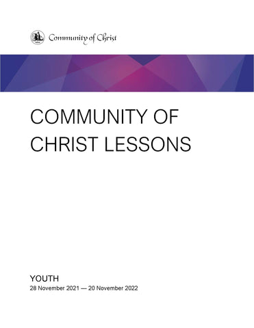 Community of Christ Lessons Year C Youth New Testament Old Testament (PDF Download)