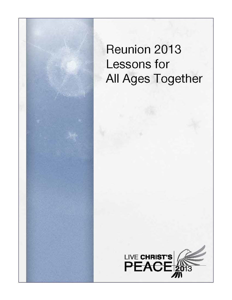 Live Christ's Peace Lessons for All Ages Together (PDF Download)