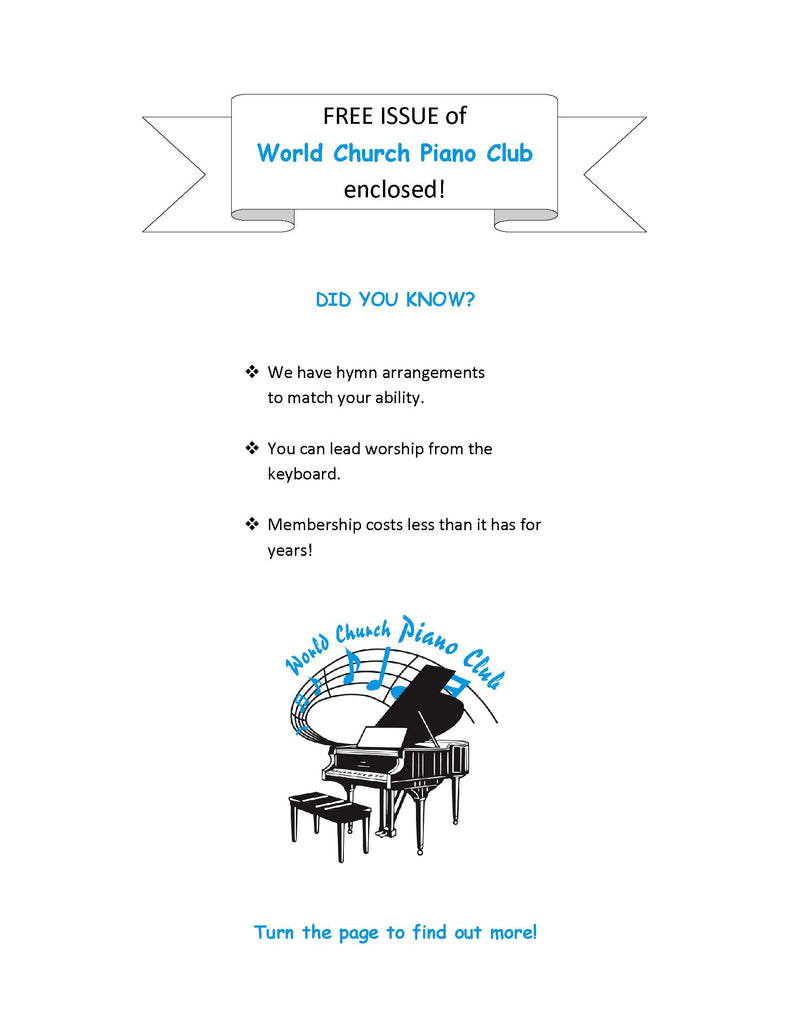 Piano Club Sample Packet (PDF Download)