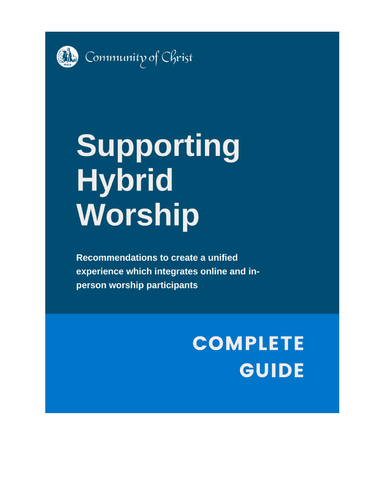 Supporting Hybrid Worship: Complete Guide (PDF Download)