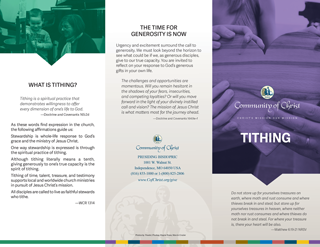 Tithing - Brochure