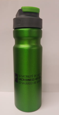 Green Leaf Water Bottle