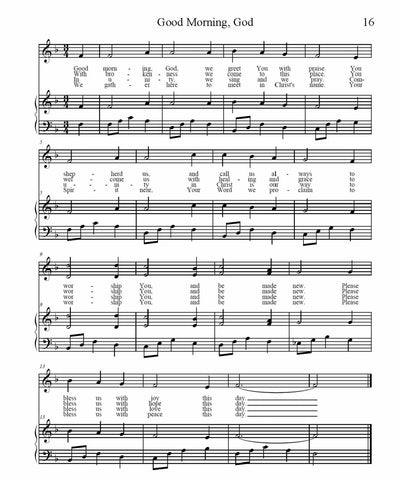 Good Morning, God Sheet Music (PDF Download)