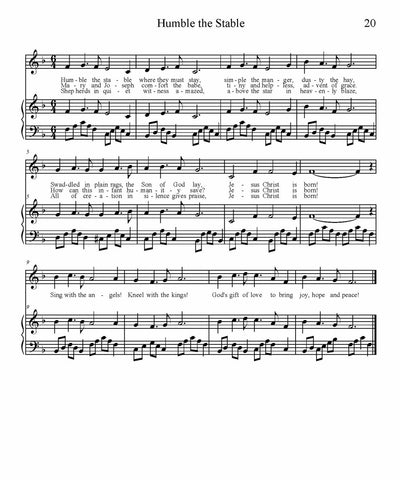 Humble the Stable Sheet Music (PDF Download)