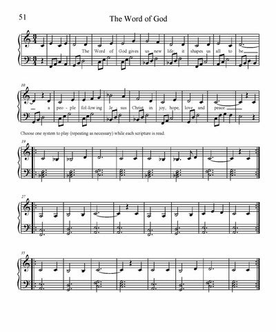 The Word of God Sheet Music (PDF Download)