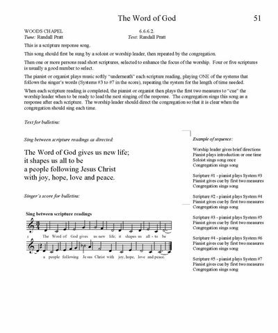 The Word of God Song Lyrics (PDF Download)