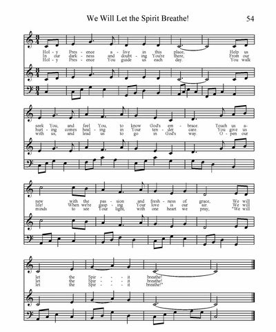 We Will Let the Spirit Breathe Sheet Music (PDF Download)